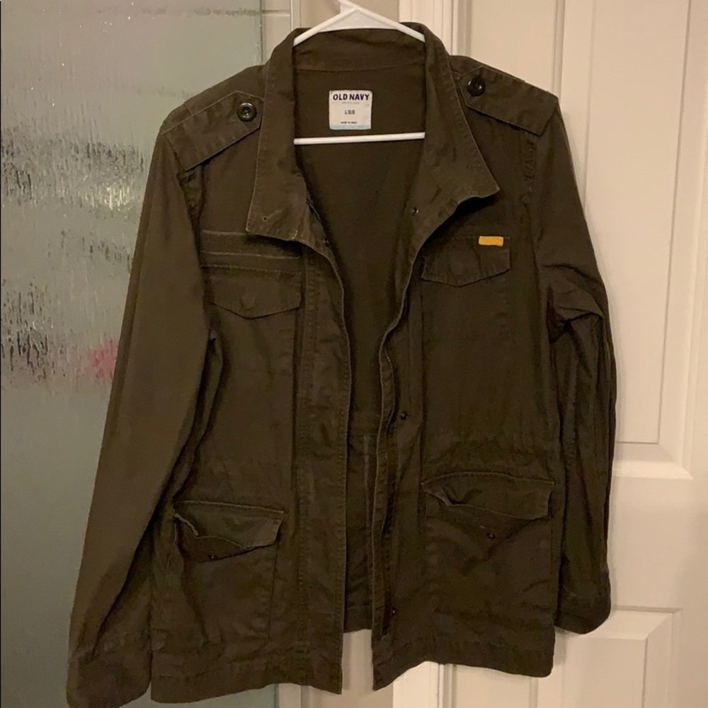 Jacket Army Green Old Navy